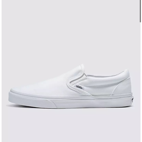 Vans Shoes - Vans Classic Slip-On Shoe White